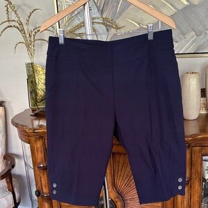 Alia Dark Blue Women's Bermudas